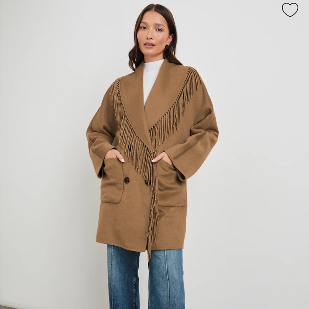 Rails Hugo fringe coat